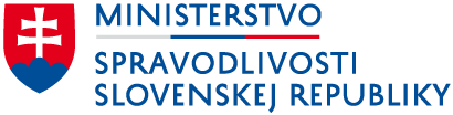 Logo Ministerstva spravodlivosti SR